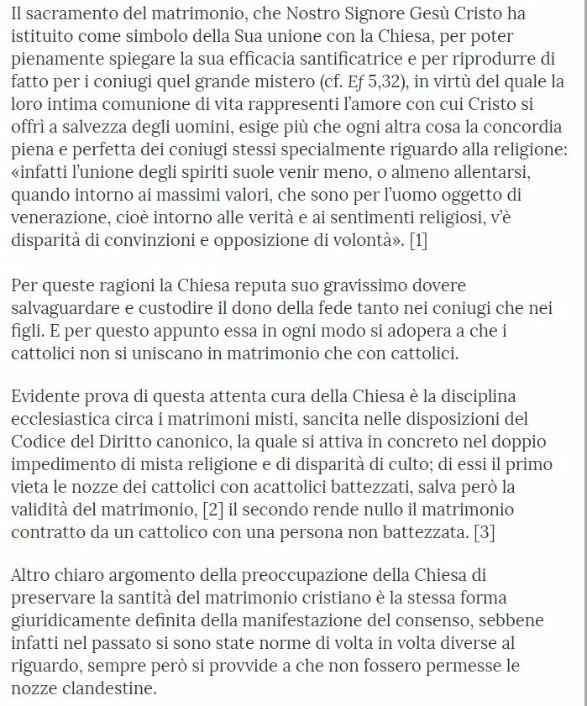 matrimonio misto