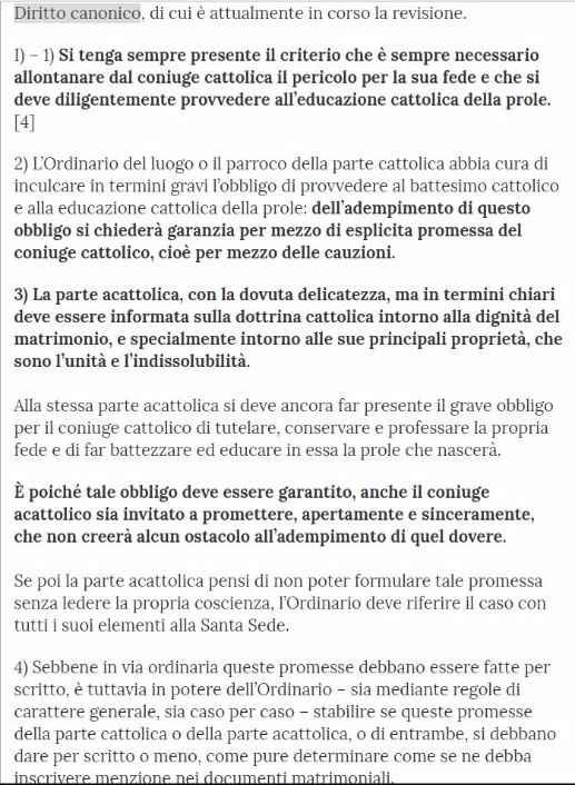 matrimonio misto