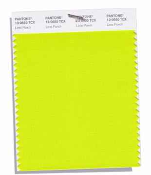 Maggioranza di risposte n. 12 : PANTONE 13-0550 Lime Punch