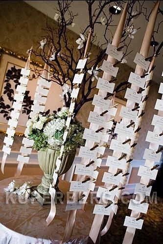 Tableau de mariage e segnaposto originale in stile shabby chic