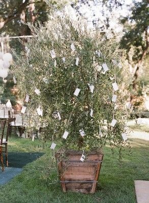 Tableau de mariage e segnaposto originale in stile shabby chic