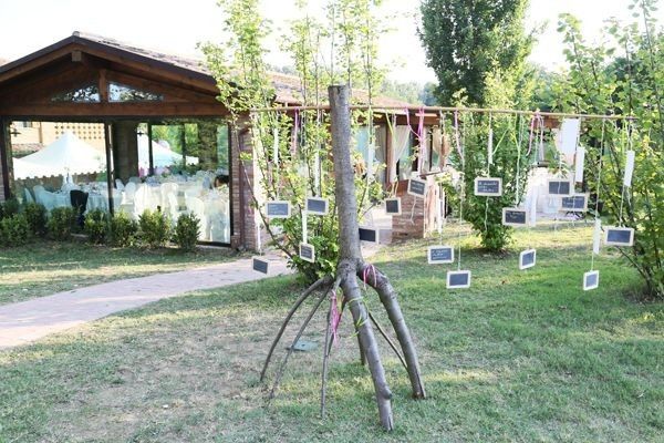 Tableau de mariage e segnaposto originale in stile shabby chic