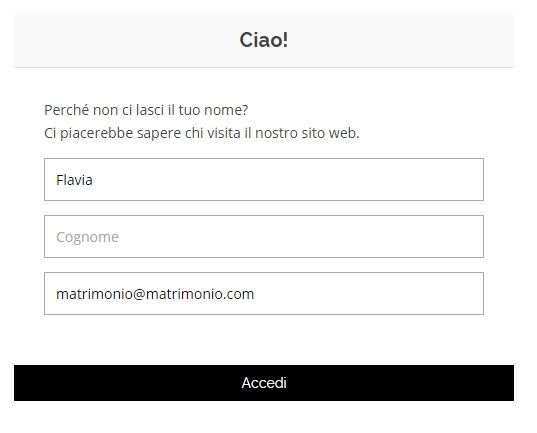 Come creare una lista di nozze iban con il wedding site di Matrimonio.com? 10