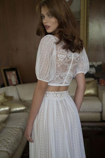 Abiti da sposa Crop Top n. 13