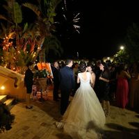 momenti del matrimonio...arrivo in ristorante