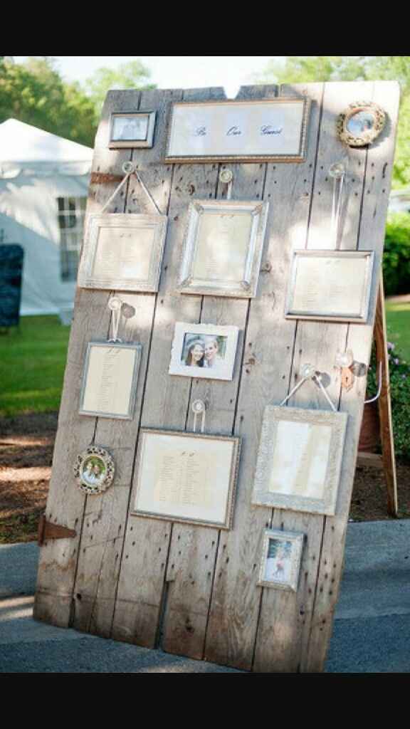 Tableau mariage nomi dei tavoli - 2