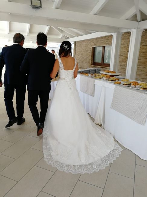 Vendo vestito da sposa taglia 42-44 1