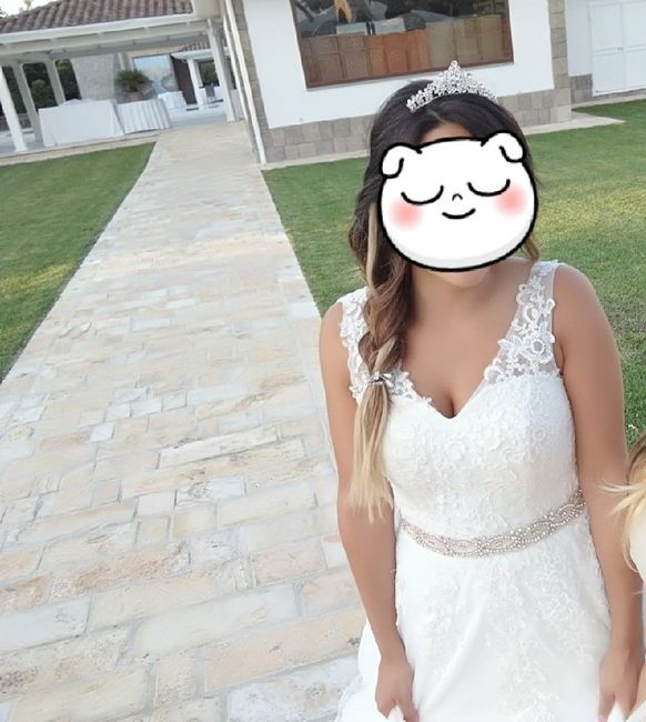 Vendo vestito da sposa taglia 42-44 4