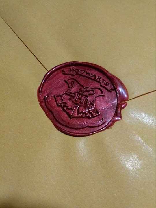 Busta partecipazione, ceralacca