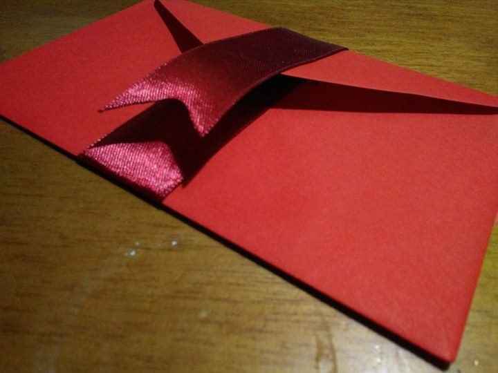 Retro busta invito serale