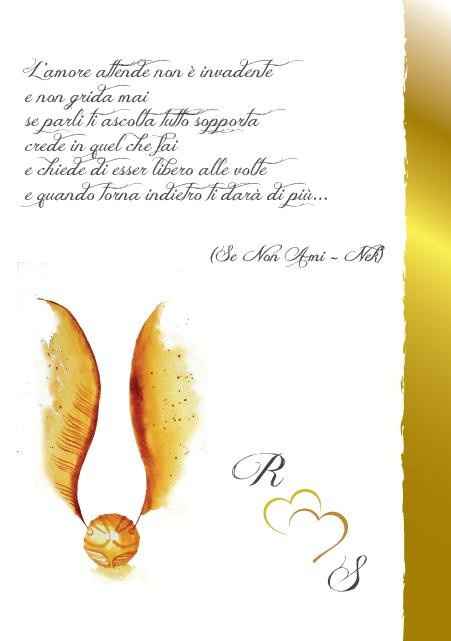 Retro copertina libretto messa