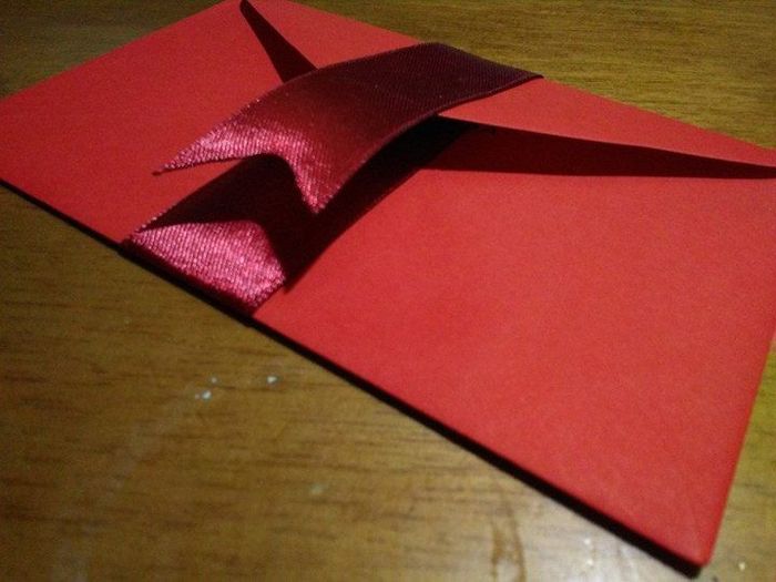 Retro busta invito serale