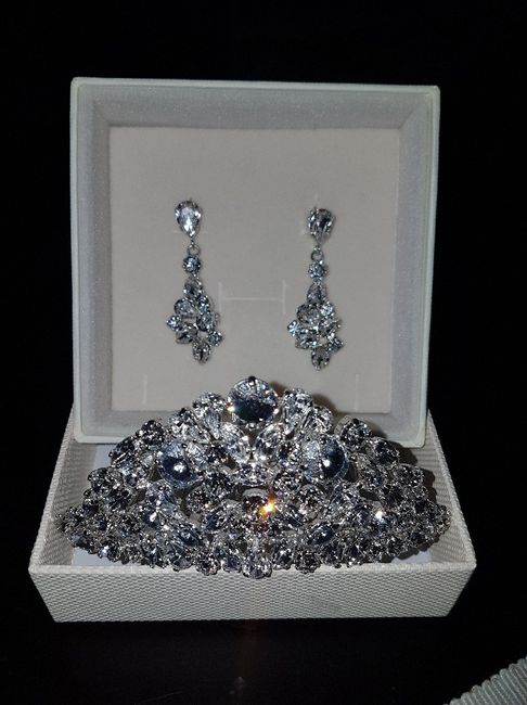 Orecchini e diadema - 2