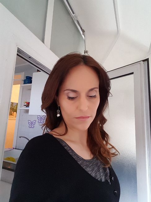 Prima prova trucco!!! 😊💄👰💋💄💆‍♀️ - 4