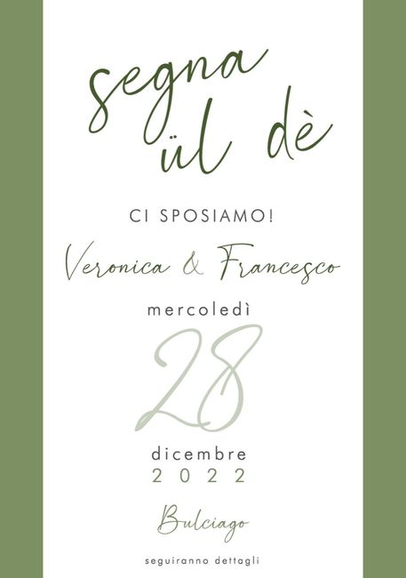 save the date ! Consigli cercasi 👰🏻‍♀️🤵🏻‍♂️ 1