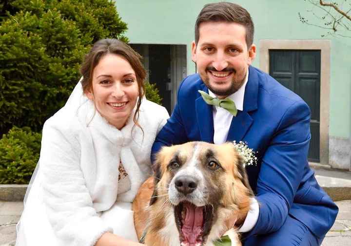 Io mio marito e il nostro cagnolone ❤️ - 1