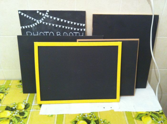 Lavagnetta photobooth diy