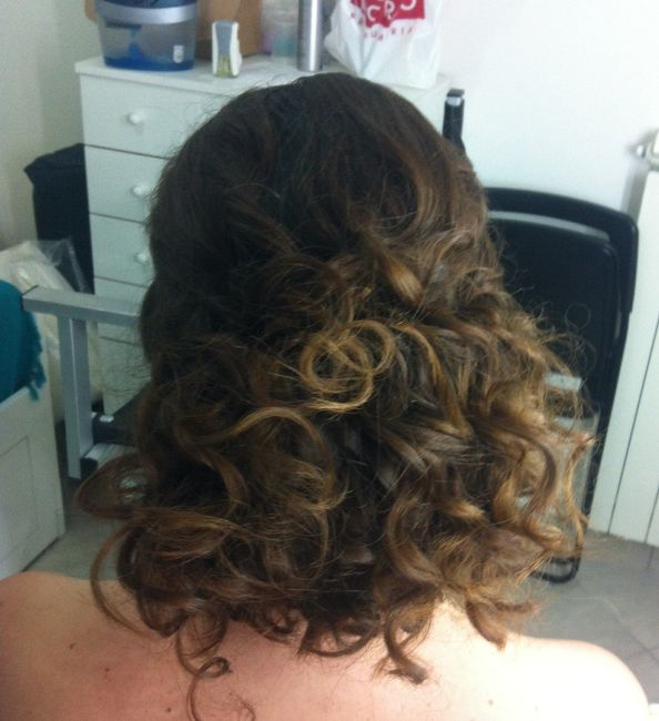 Seconda prova acconciatura