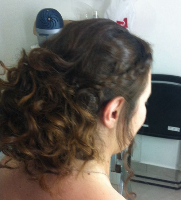 Seconda prova acconciatura