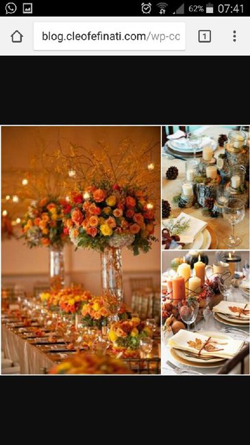 Idee per tema e colore mese ottobre - 2