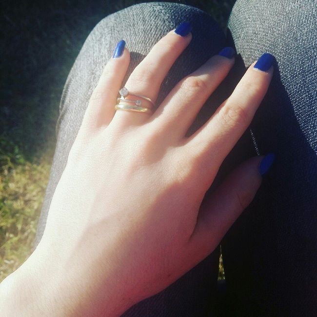 Anello di fidanzamento e fede - 1