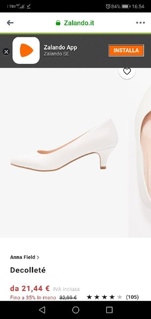 Scarpe sposa basse - 1