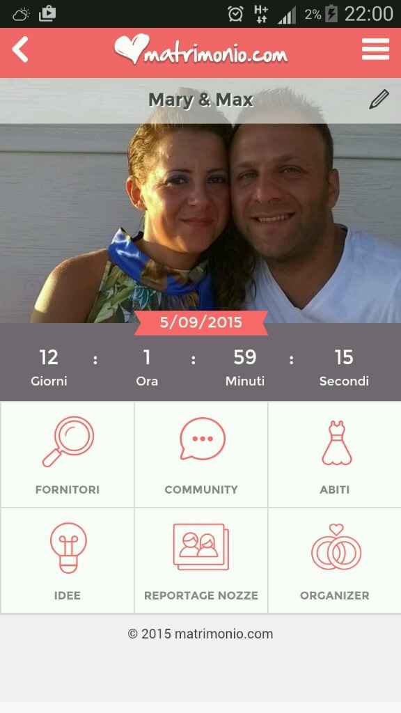 Conto alla rovescia quanto vi manca? - 1