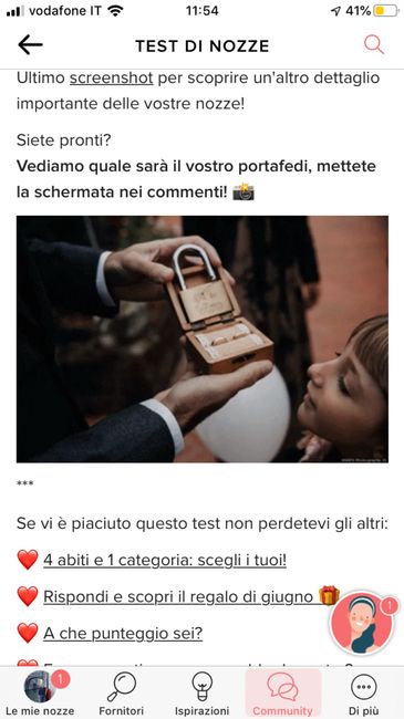 Fai lo screenshot e scopri il tuo portafedi 25