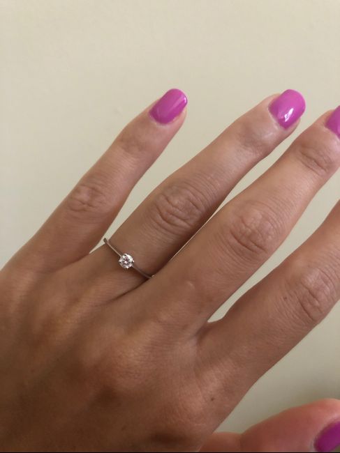 E ora mostraci una foto del tuo anello di fidanzamento! 18