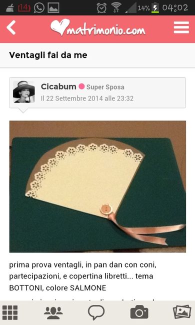 Ventagli in chiesa - 2