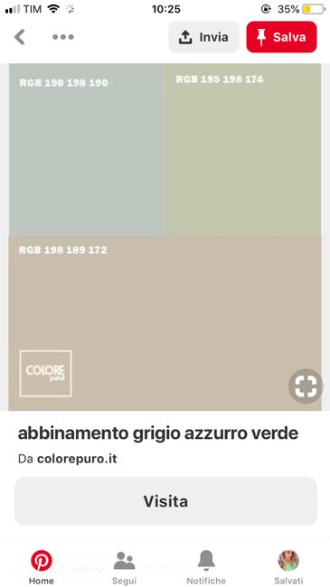 Verde salvia & rosa antico - 1
