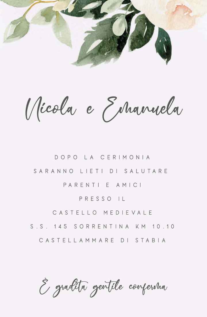 Habemus partecipazioni ❤️👰🏼 - 1