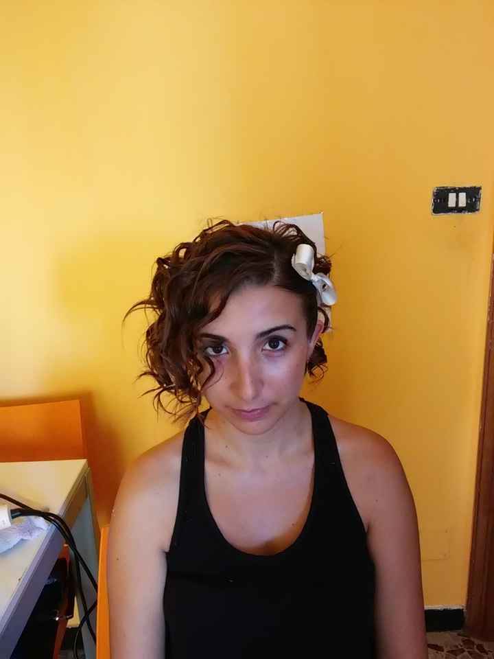 prima prova acconciatura!