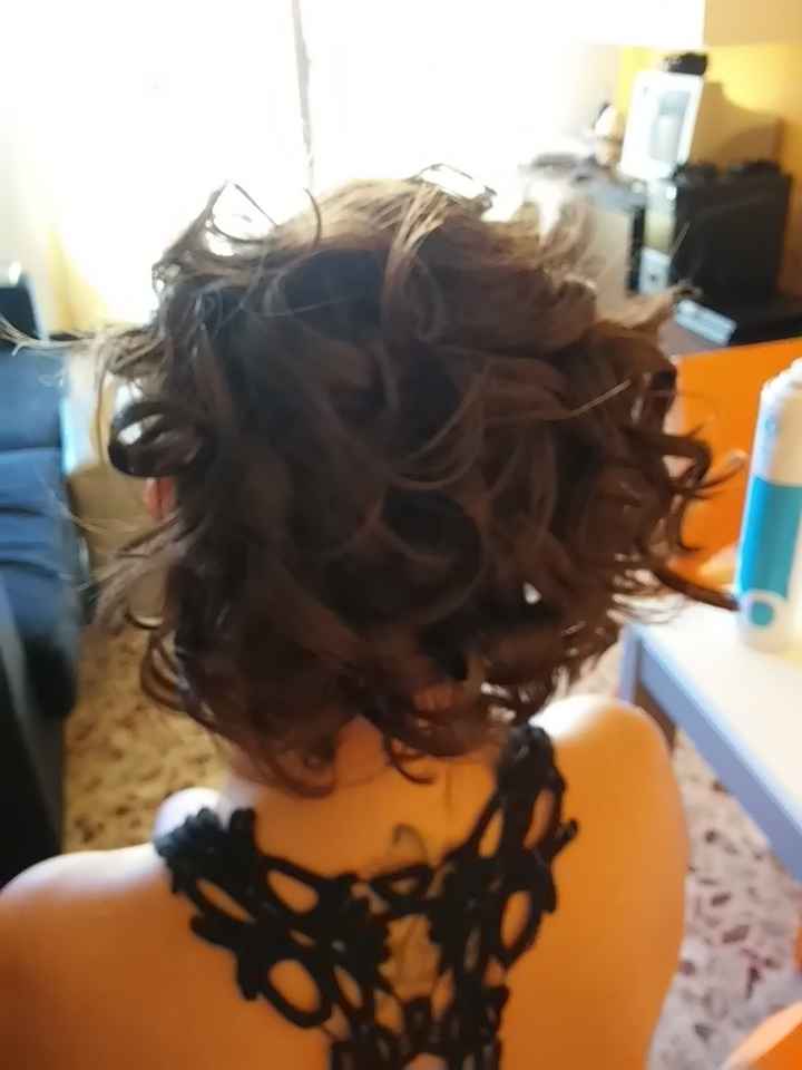 prima prova acconciatura!