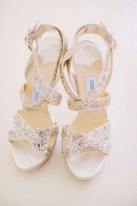 Dei preziosi sandali di Jimmy Choo 