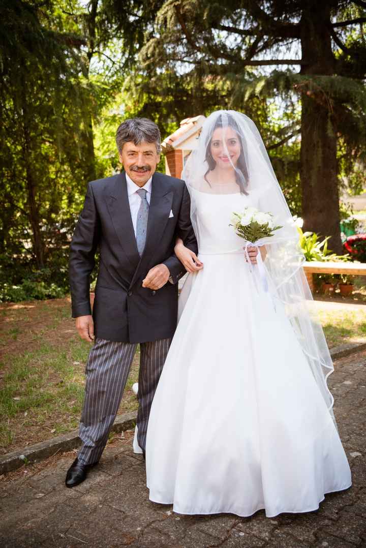 Sposine chi vi accompagnerà/ chi vi ha accompagnato all’altare?🤍🥰 - 2