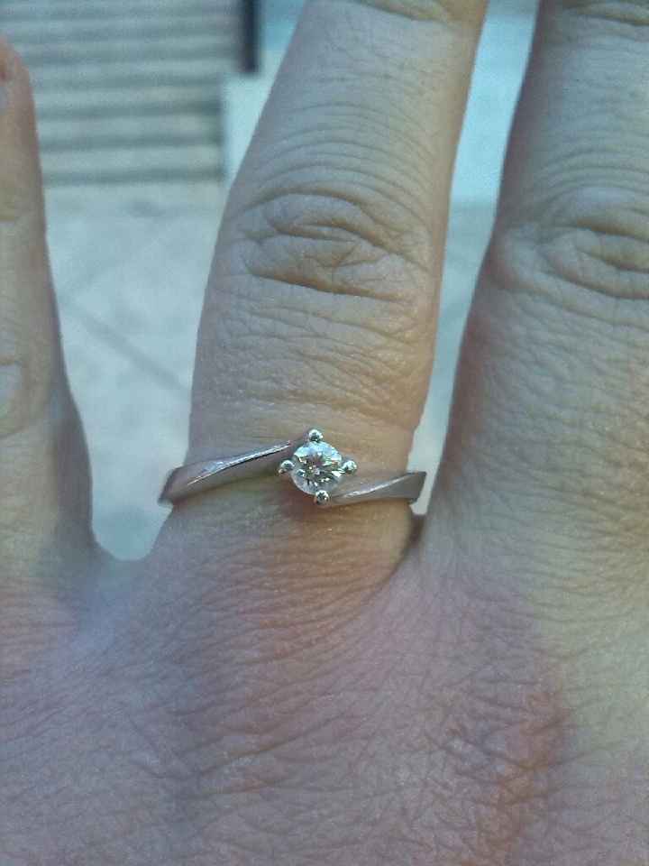 Come sono i vostri anelli di fidanzamento? - 1