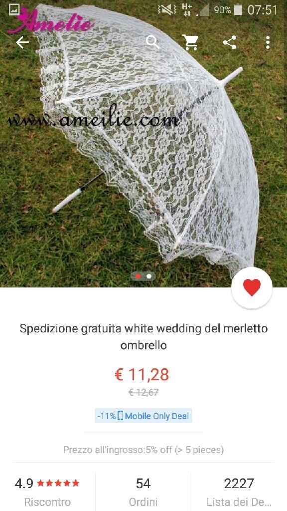 Ombrello "da sposa" - 1