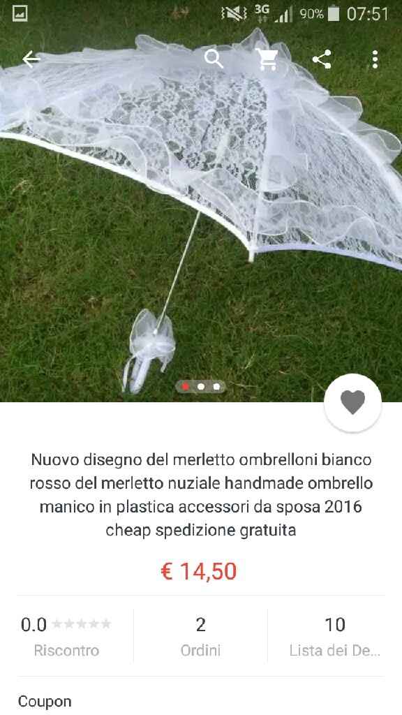Ombrello "da sposa" - 2