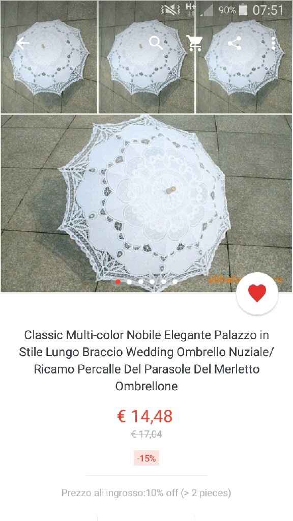 Ombrello "da sposa" - 3