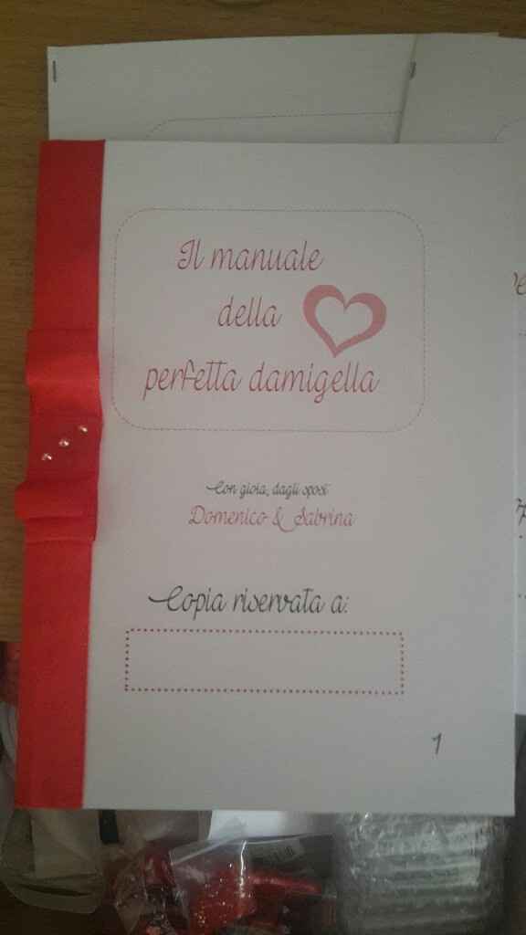 Primo manuale damigella fai da me concluso! - 4