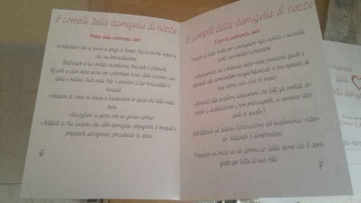 Primo manuale damigella fai da me concluso! - 7