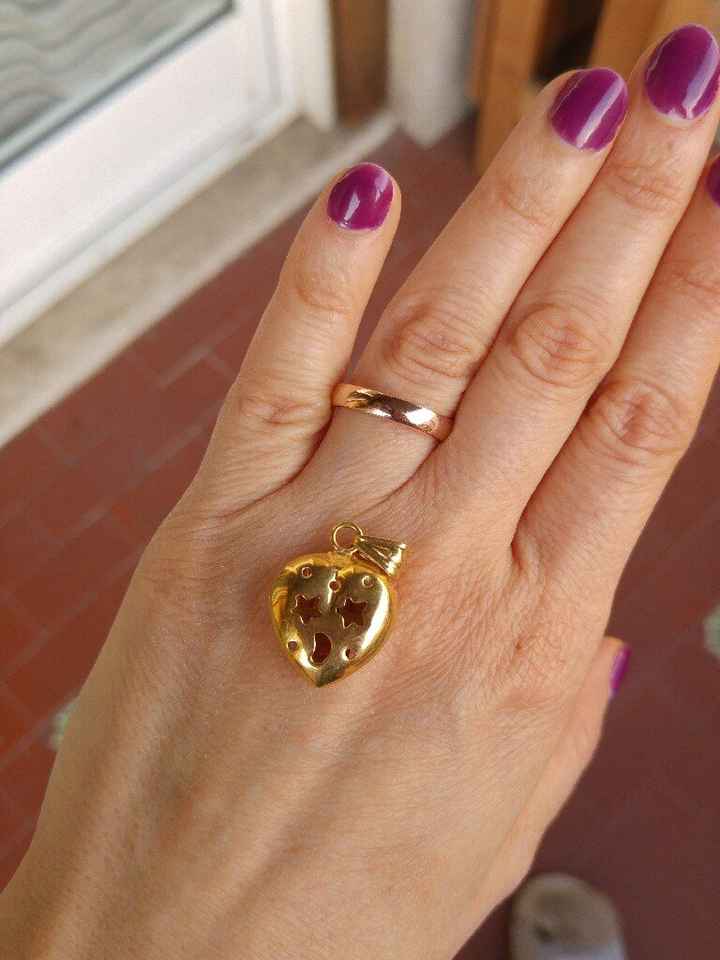 fedi di oro rosa per chi le ha Già - 2