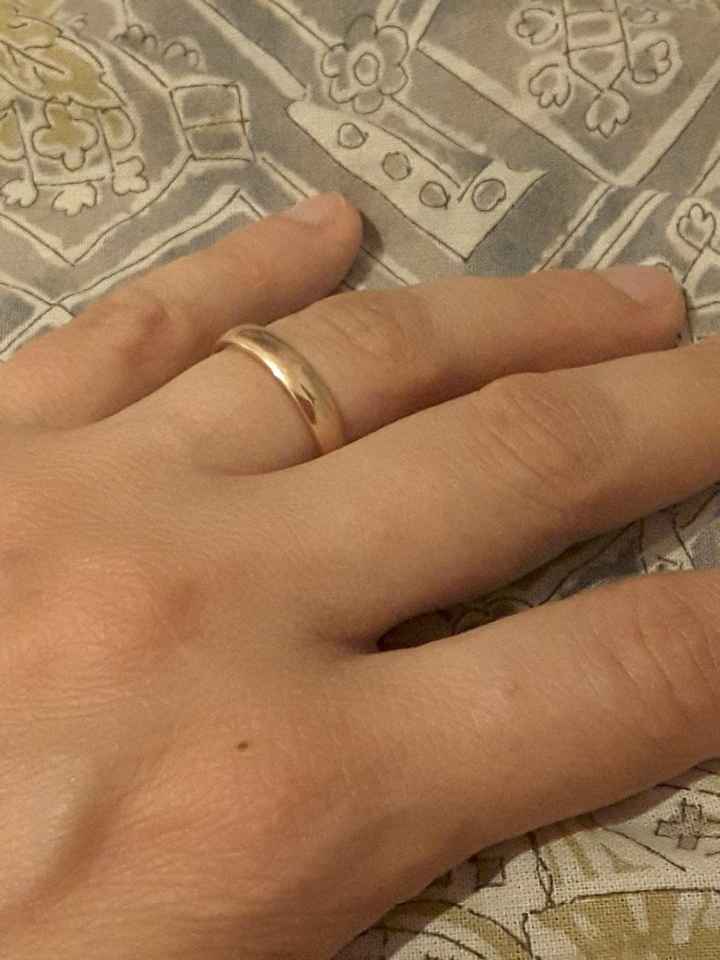 Fede comfort oro rosa 3,5mm