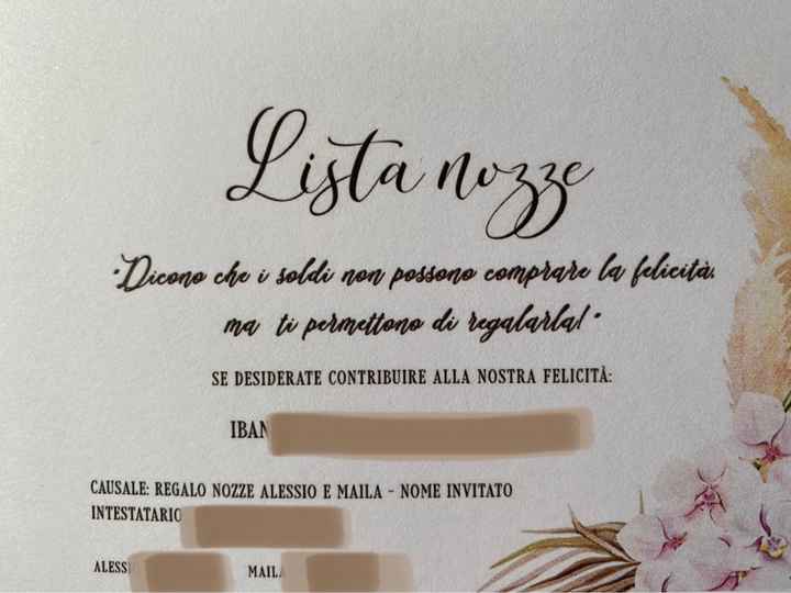 Lista nozze - 1
