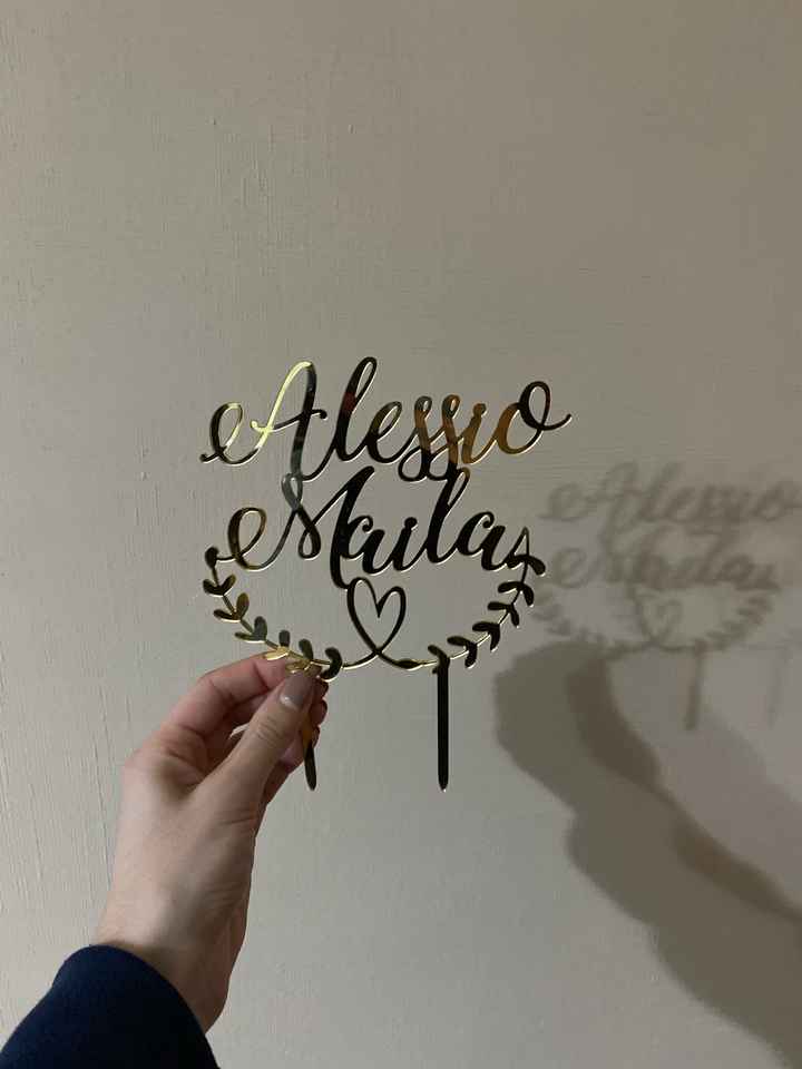 Cake topper - 1