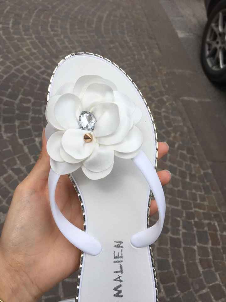 Ciabattine sposa - 1