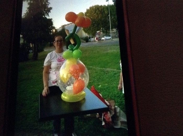 Qui dentro c'era il regalo delle amiche!!!!