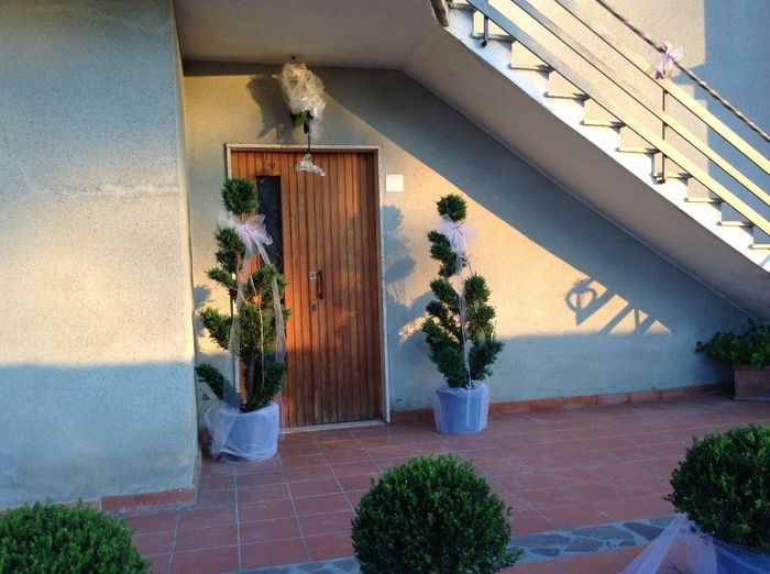 La porta da dove sono uscita.....