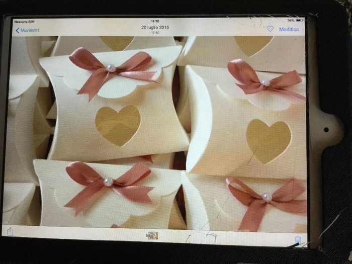 Scatoline porta confetti....